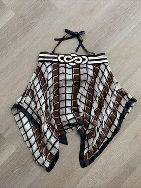 Bebe Y2K halter shirt